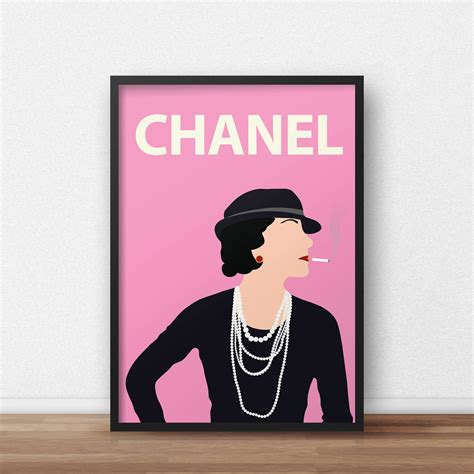 coco chanel posters uk